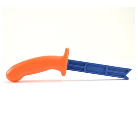 Plastic Magnetic Push Stick (Orange Handle With Dark Blue Stick)